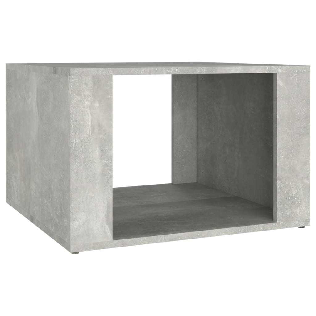 Noptieră, gri beton, 57x55x36 cm, lemn compozit GartenMobel Dekor