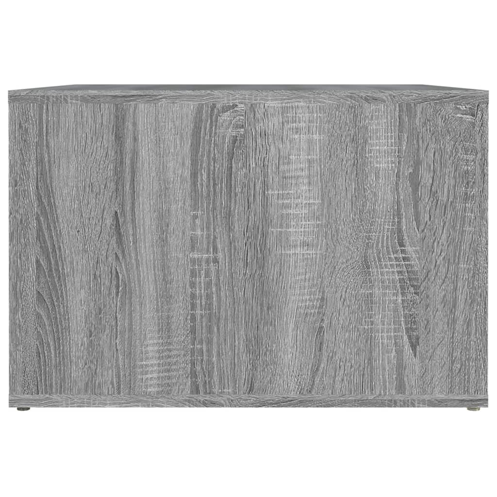 Noptieră, gri sonoma, 57x55x36 cm, lemn compozit GartenMobel Dekor