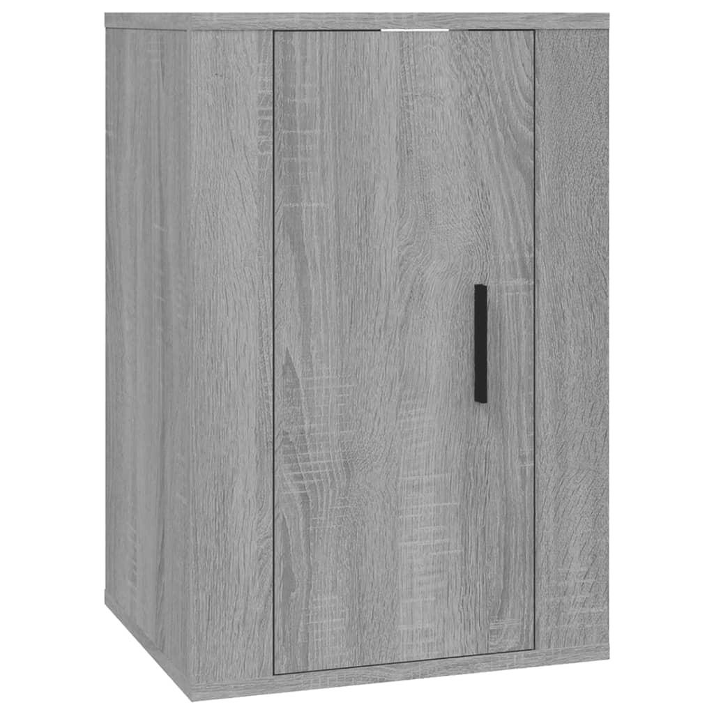 Dulap TV montat pe perete, gri sonoma, 40x34,5x60 cm GartenMobel Dekor