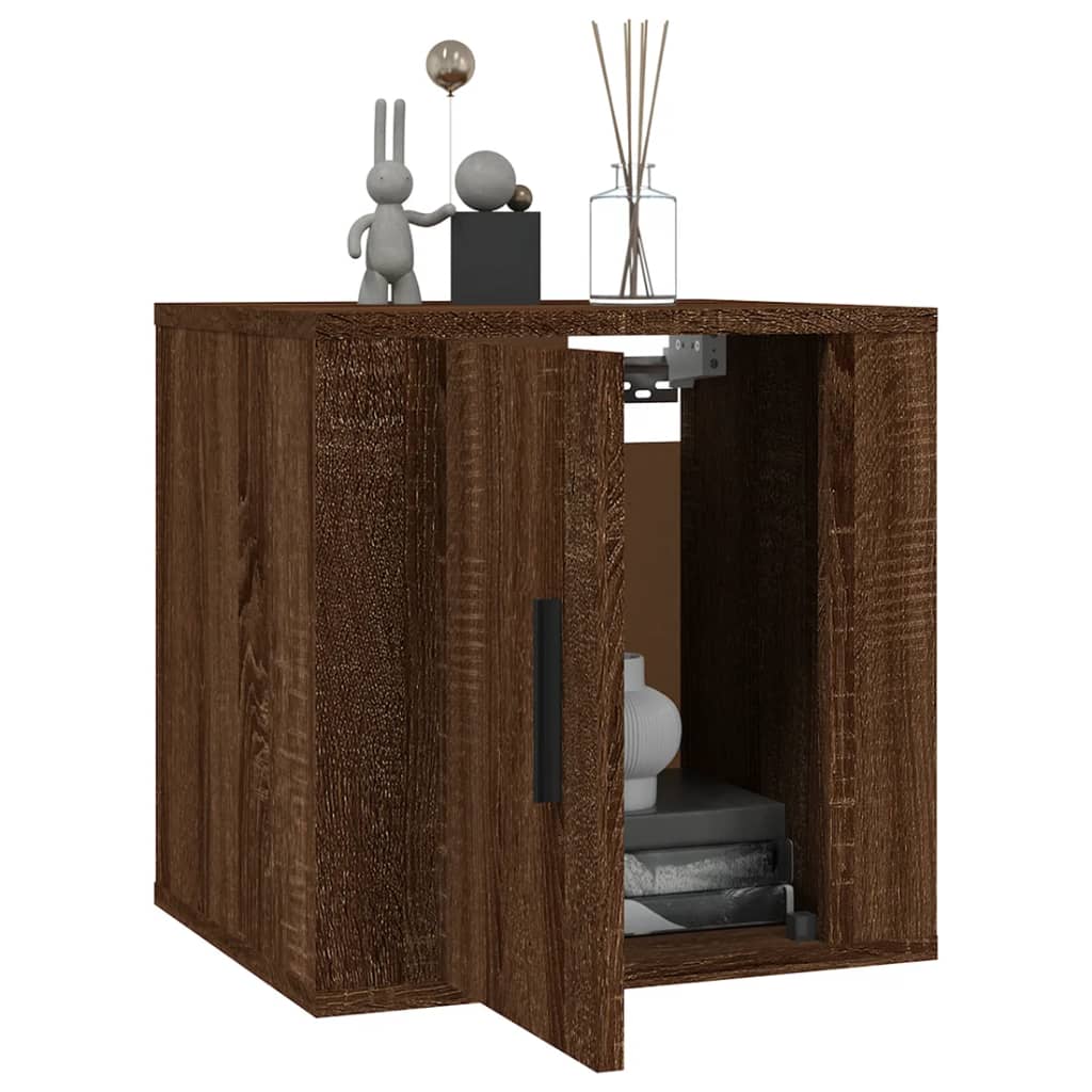 Dulapuri TV montate pe perete 2 buc. stejar maro 40x34,5x40 cm GartenMobel Dekor