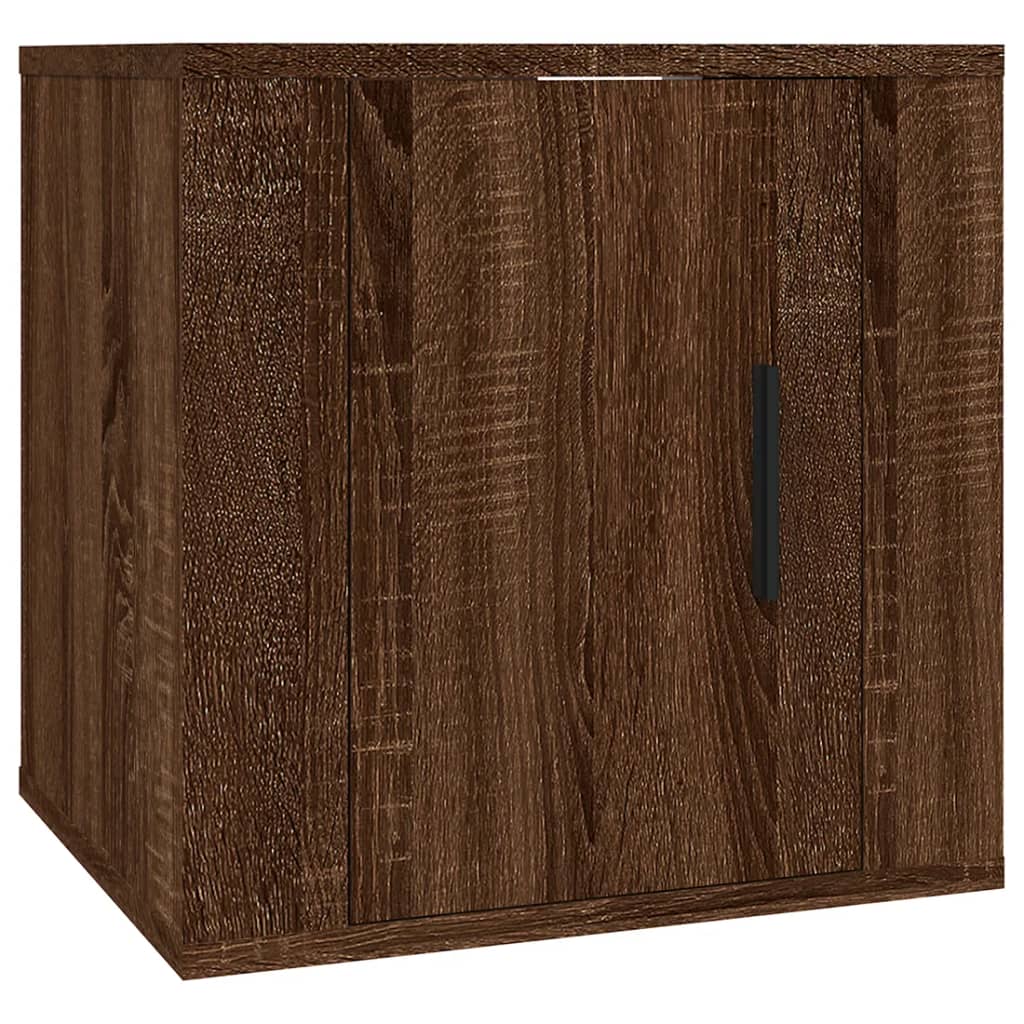 Dulapuri TV montate pe perete 2 buc. stejar maro 40x34,5x40 cm GartenMobel Dekor
