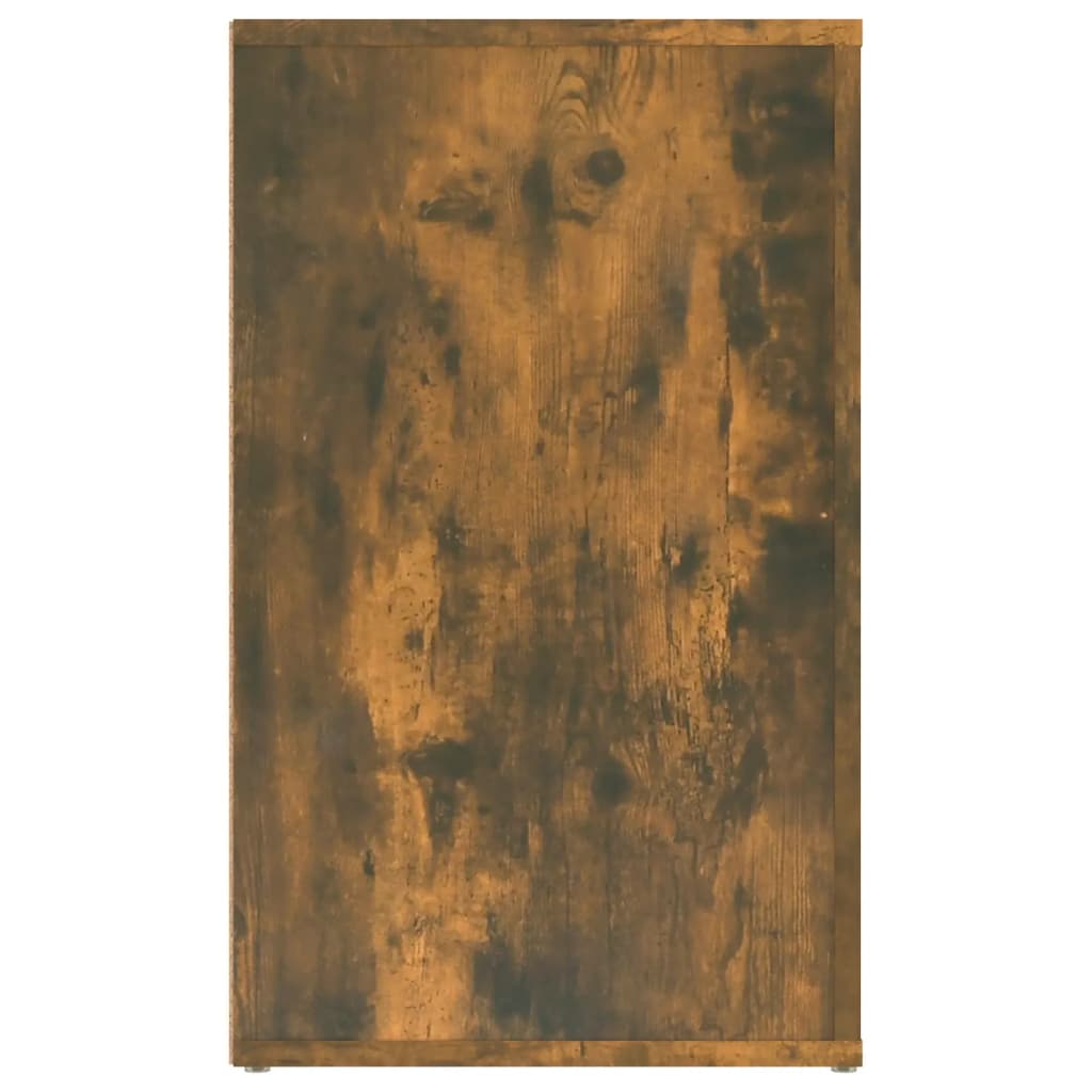 Noptieră, stejar fumuriu, 50x36x60 cm, lemn compozit GartenMobel Dekor