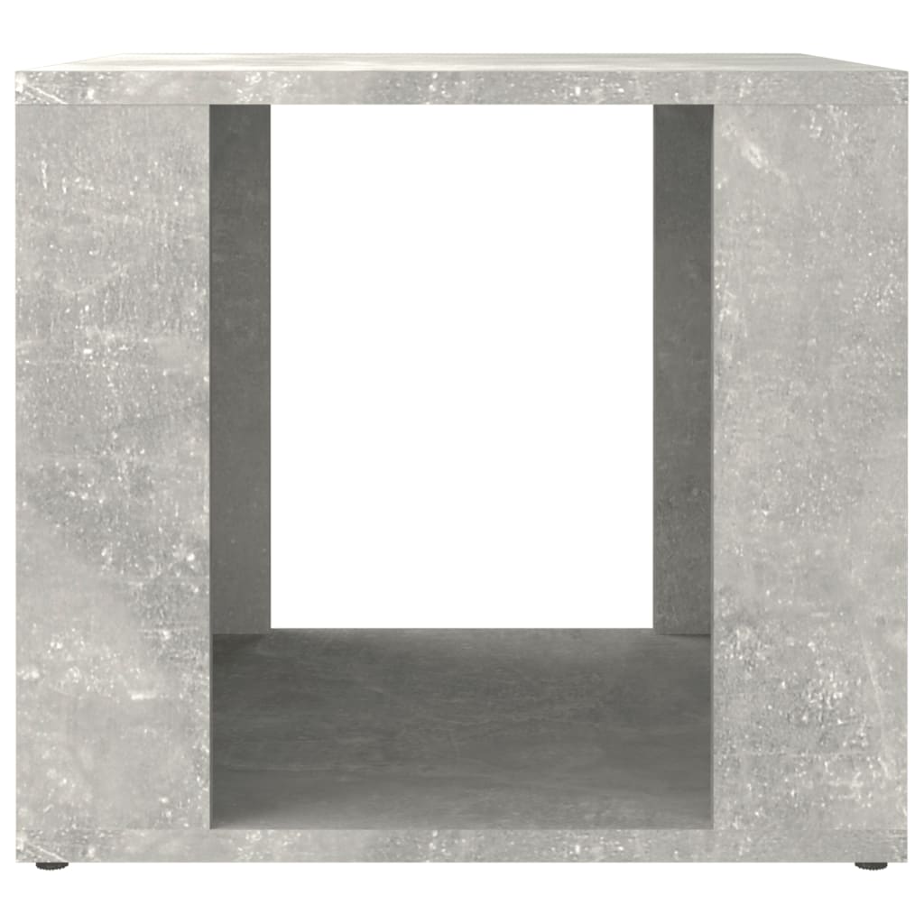 Noptieră, gri beton, 41x40x36 cm, lemn compozit GartenMobel Dekor
