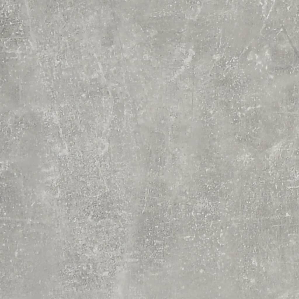 Noptieră, gri beton, 41x40x36 cm, lemn compozit GartenMobel Dekor