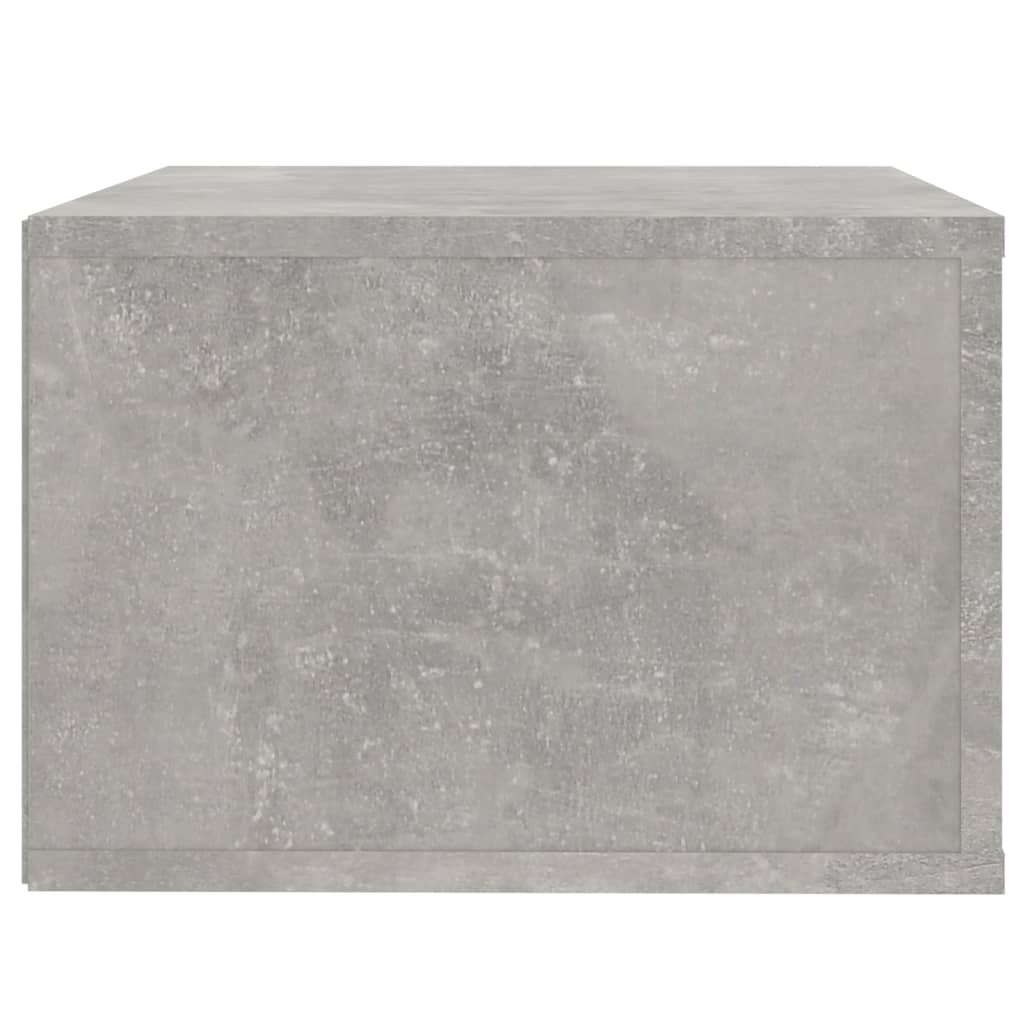 Noptiere de perete, 2 buc., gri beton, 50x36x25 cm GartenMobel Dekor