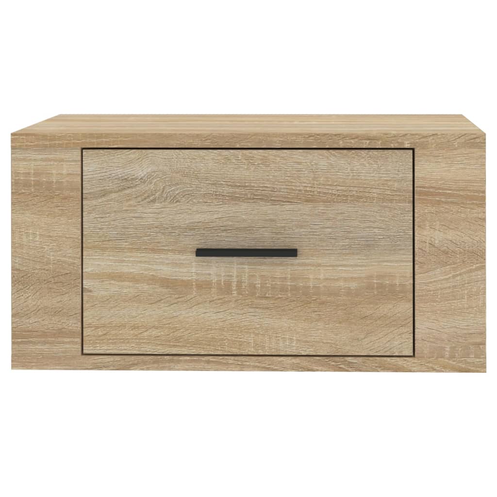Noptiere de perete, 2 buc., stejar sonoma, 50x36x25 cm GartenMobel Dekor