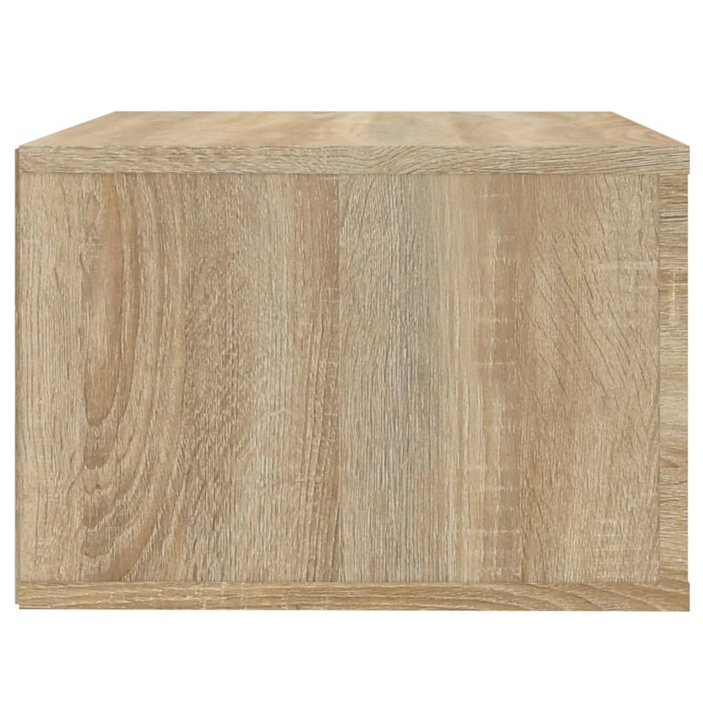 Noptiere de perete, 2 buc., stejar sonoma, 50x36x25 cm GartenMobel Dekor