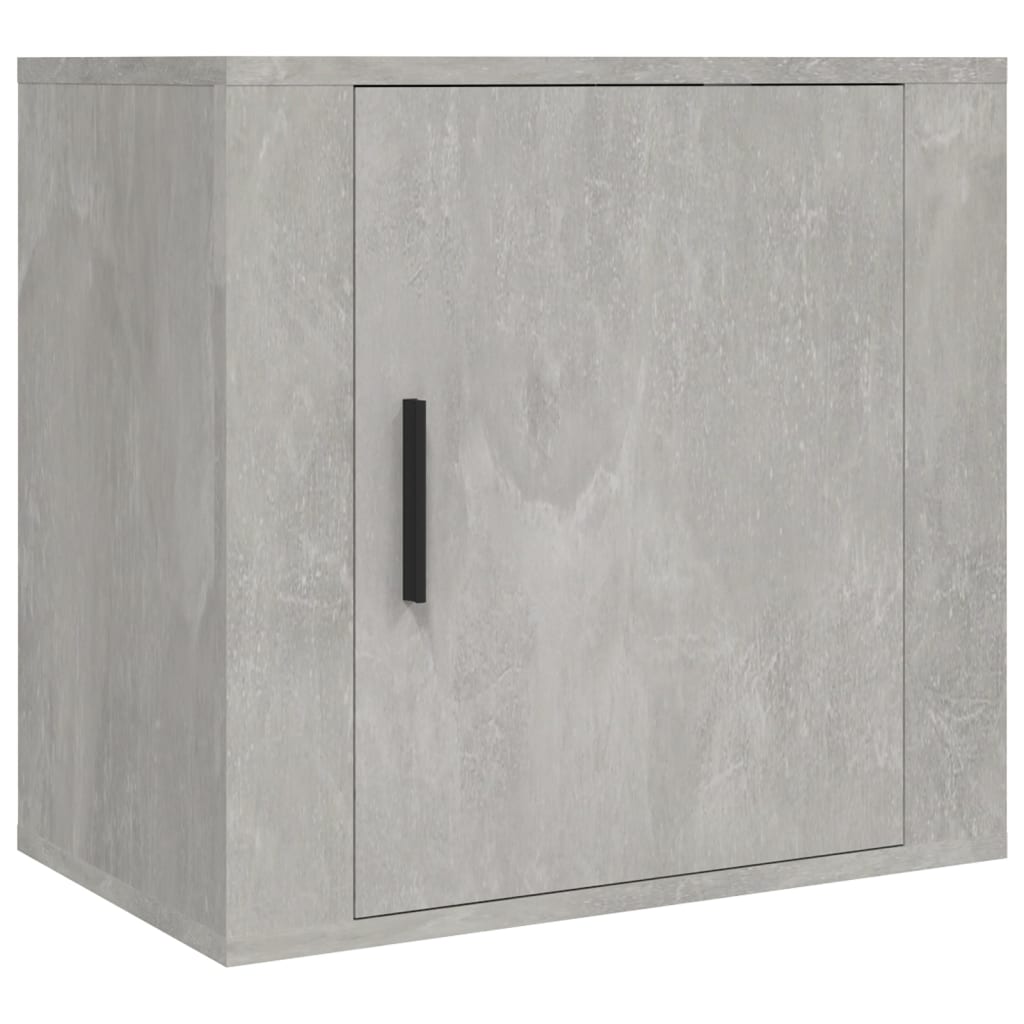 Noptiere de perete, 2 buc., gri beton, 50x30x47 cm GartenMobel Dekor