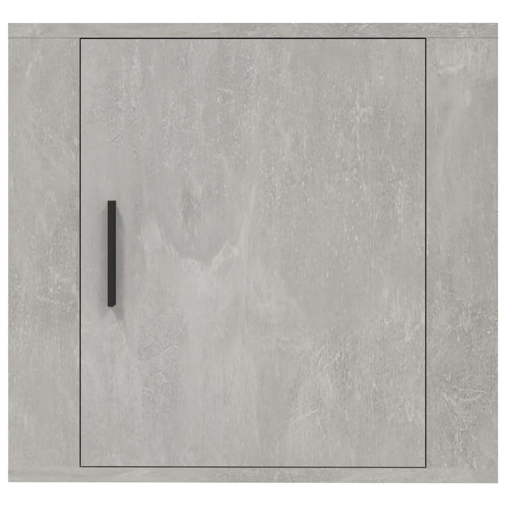 Noptiere de perete, 2 buc., gri beton, 50x30x47 cm GartenMobel Dekor