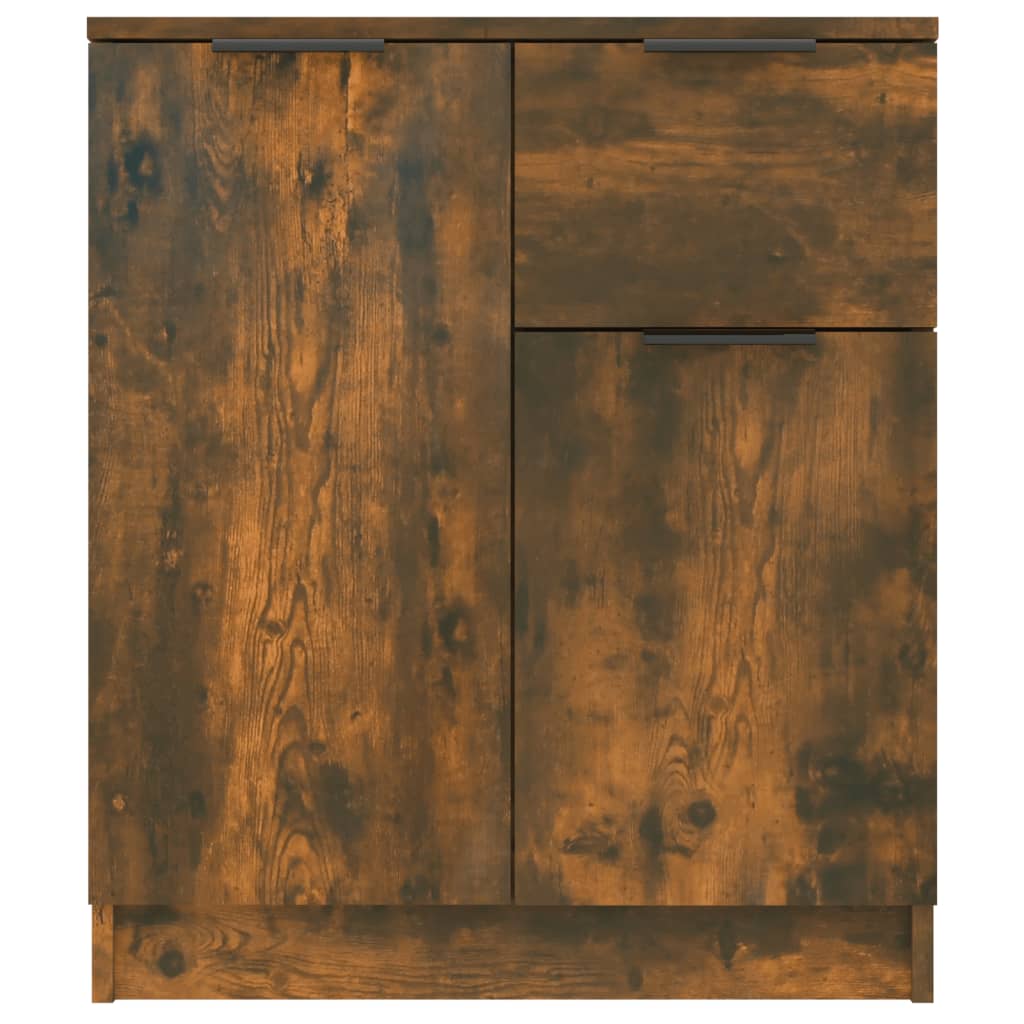 Servantă, stejar fumuriu, 60x30x70 cm, lemn prelucrat GartenMobel Dekor