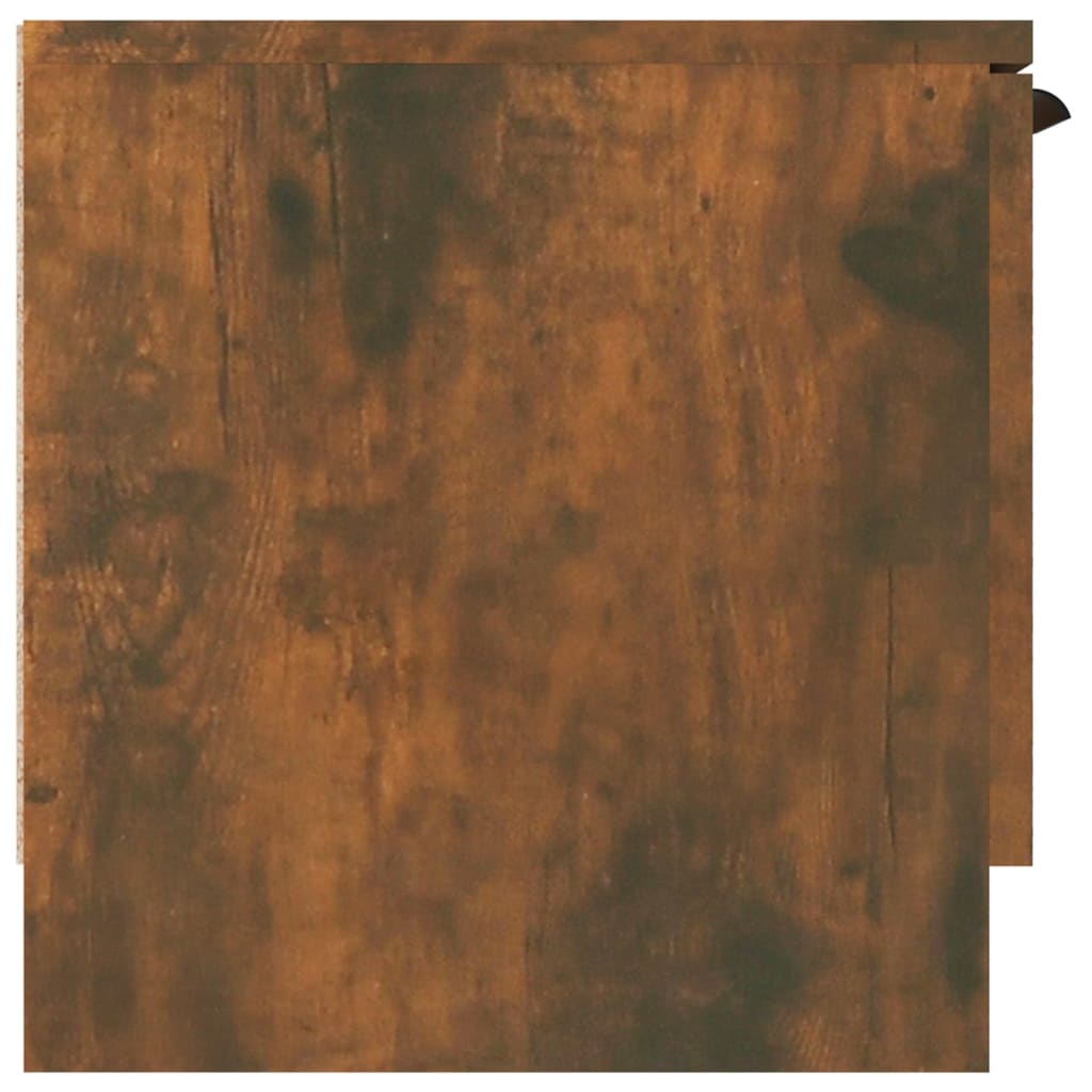 Comodă TV, stejar fumuriu, 102x35x36,5 cm, lemn prelucrat GartenMobel Dekor