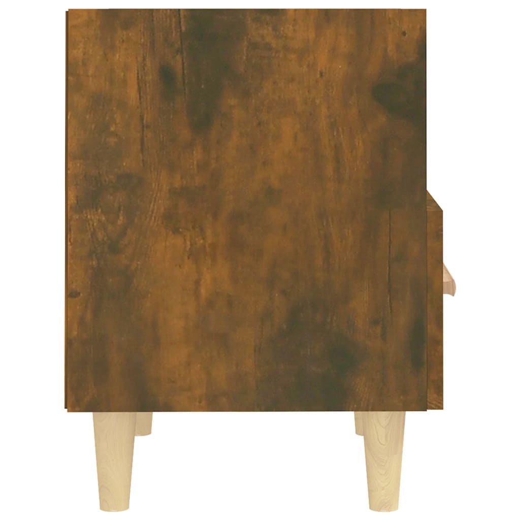 Noptiere, 2 buc., stejar fumuriu, 40x35x47 cm GartenMobel Dekor