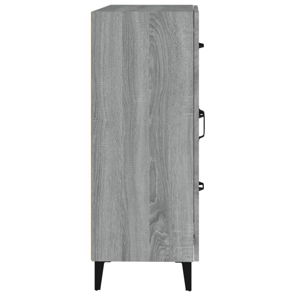 Servantă, gri sonoma, 69,5x34x90 cm, lemn compozit GartenMobel Dekor