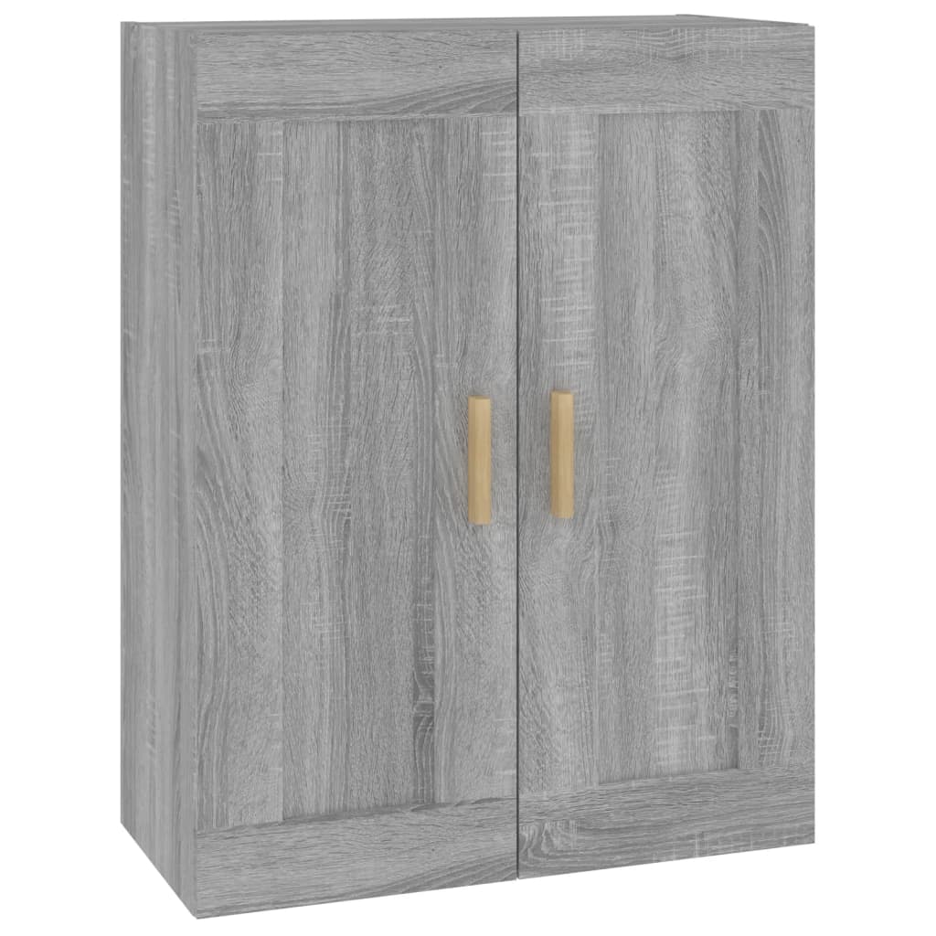 Dulap de perete, gri sonoma, 69,5x32,5x90 cm, lemn prelucrat GartenMobel Dekor