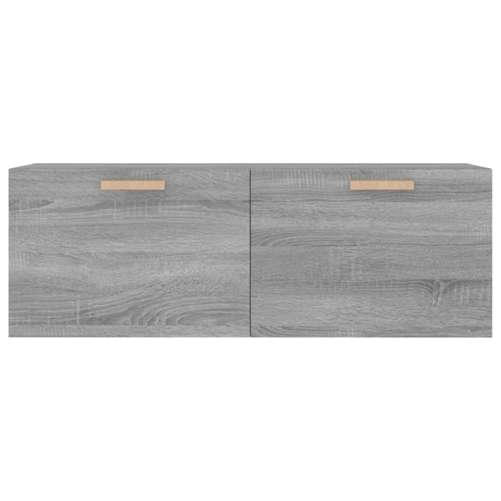 Dulap de perete, gri sonoma, 100x36,5x35 cm, lemn prelucrat GartenMobel Dekor