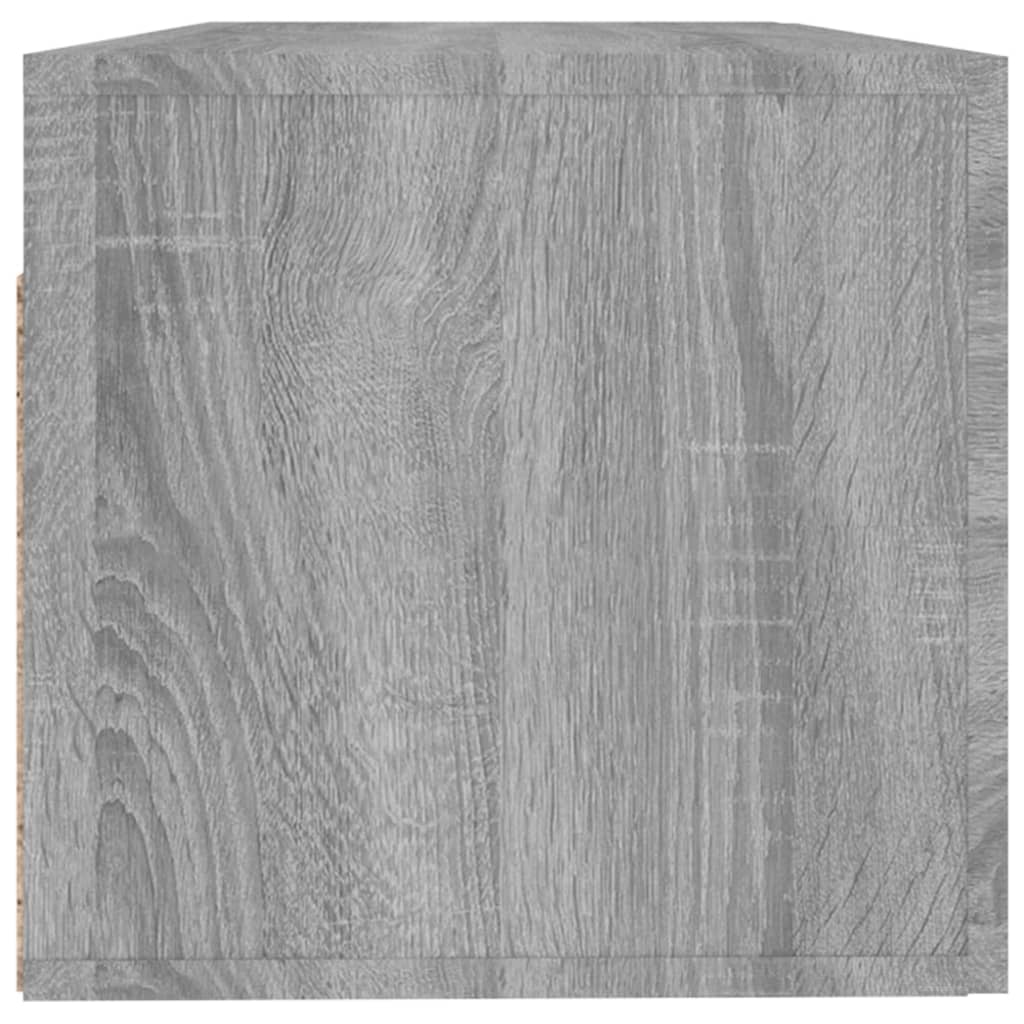 Dulap de perete, gri sonoma, 100x36,5x35 cm, lemn prelucrat GartenMobel Dekor