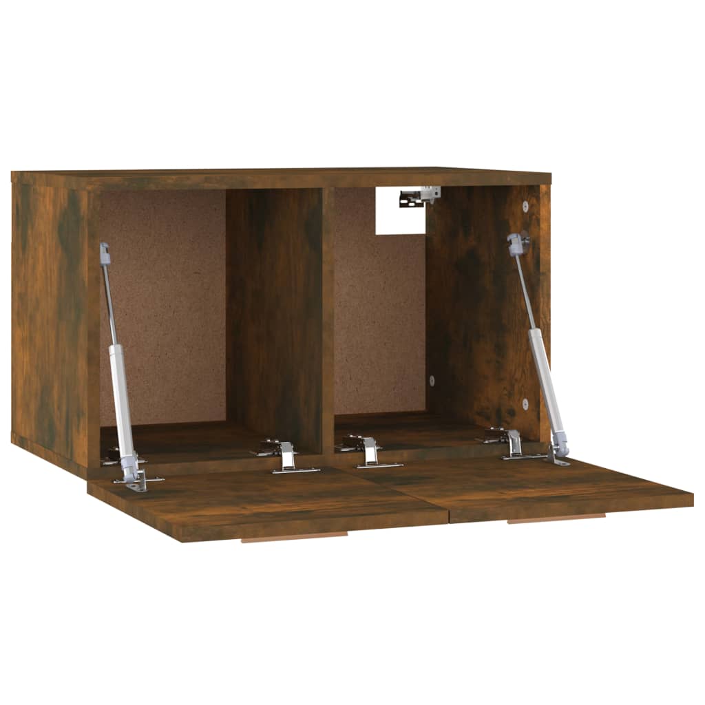 Dulap de perete, stejar fumuriu, 60x36,5x35 cm, lemn prelucrat GartenMobel Dekor