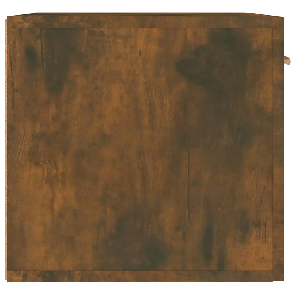 Dulap de perete, stejar fumuriu, 60x36,5x35 cm, lemn prelucrat GartenMobel Dekor