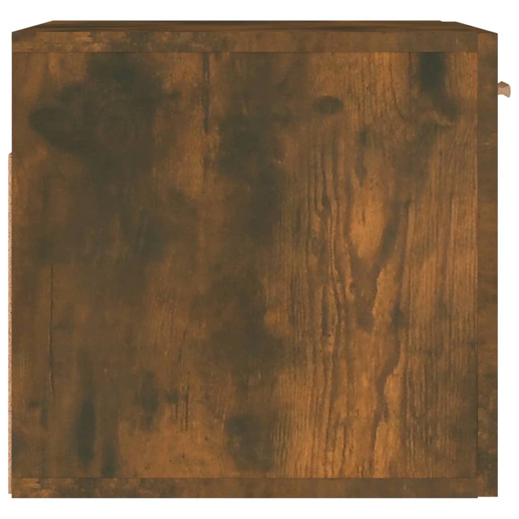 Dulap de perete, stejar fumuriu, 80x35x36,5 cm, lemn compozit GartenMobel Dekor