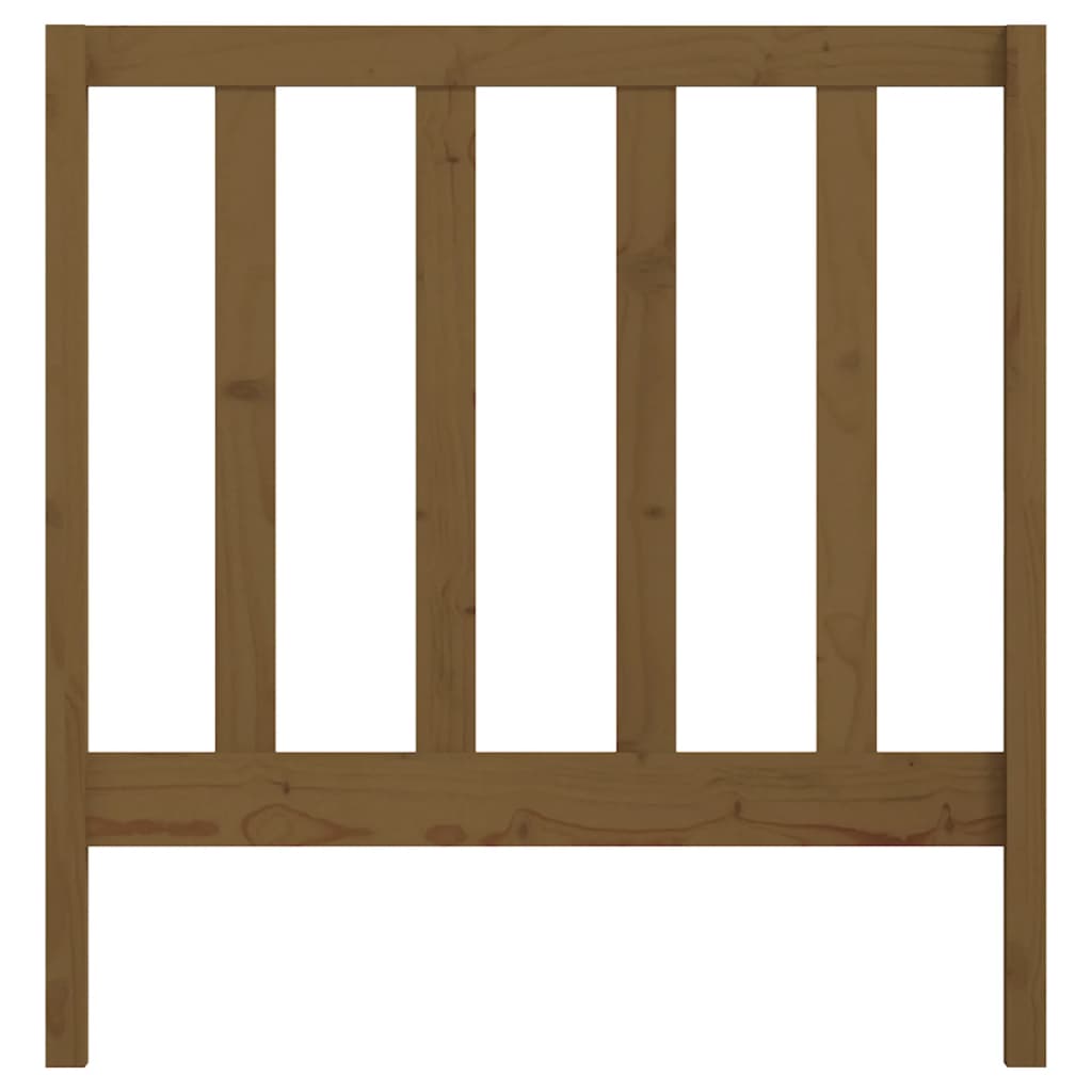 Tăblie de pat, maro miere, 106x4x100 cm, lemn masiv de pin GartenMobel Dekor