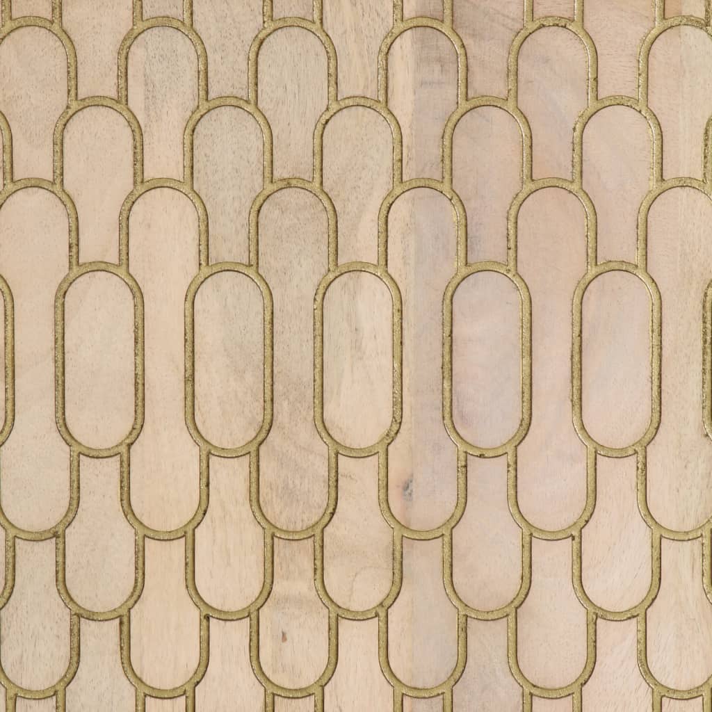 Noptieră, 50x33x60 cm, lemn masiv de mango GartenMobel Dekor