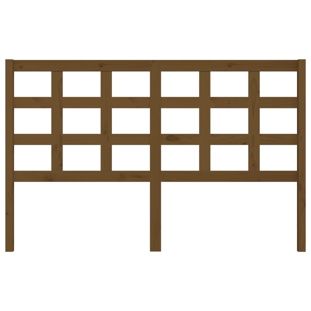 Tăblie de pat, maro miere, 156x4x100 cm, lemn masiv de pin GartenMobel Dekor