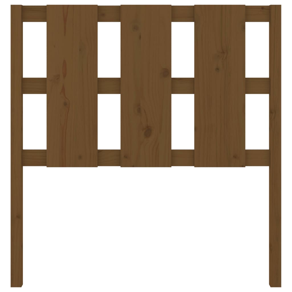 Tăblie de pat, maro miere, 105,5x4x100 cm, lemn masiv de pin GartenMobel Dekor