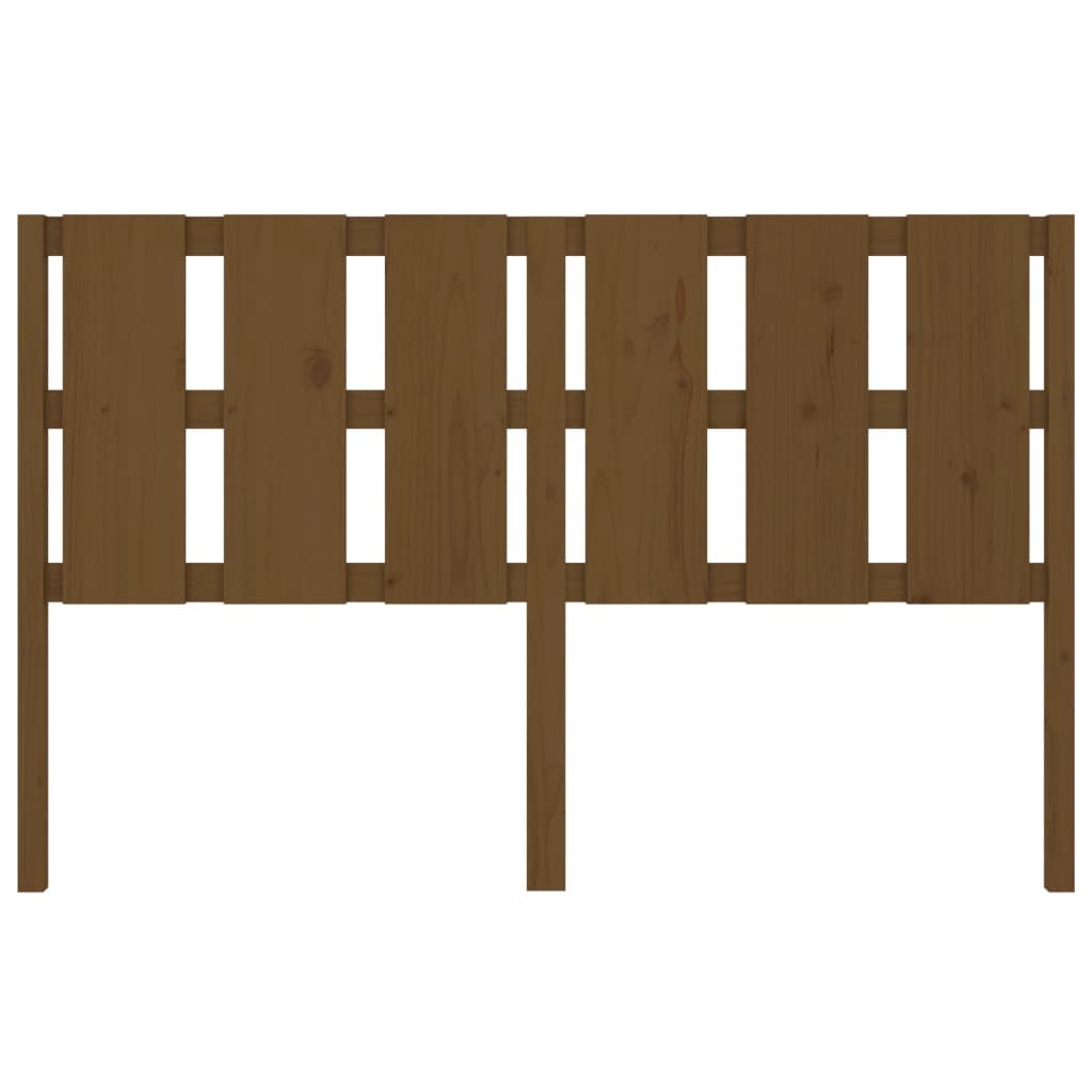 Tăblie de pat, maro miere, 155,5x4x100 cm, lemn masiv de pin GartenMobel Dekor