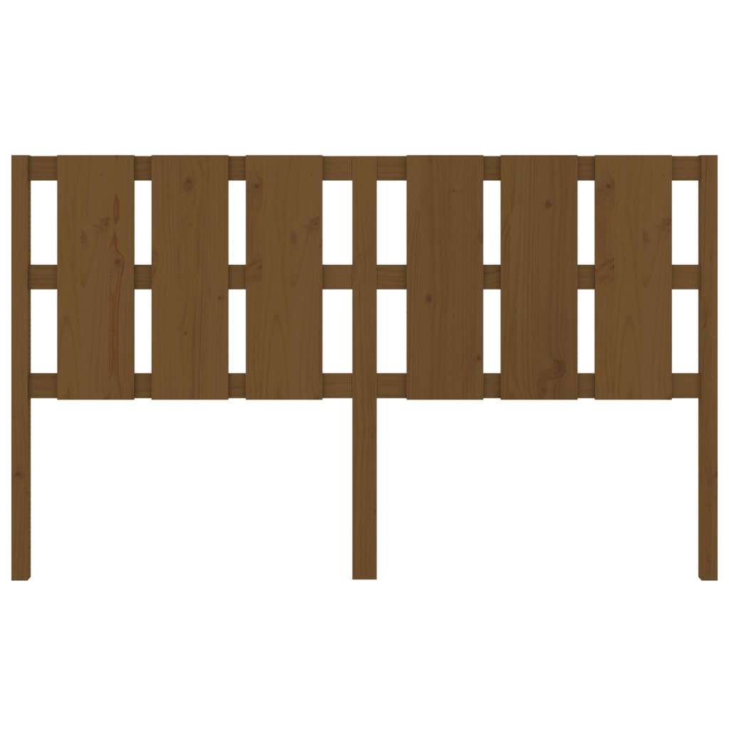 Tăblie de pat, maro miere, 185,5x4x100 cm, lemn masiv de pin GartenMobel Dekor