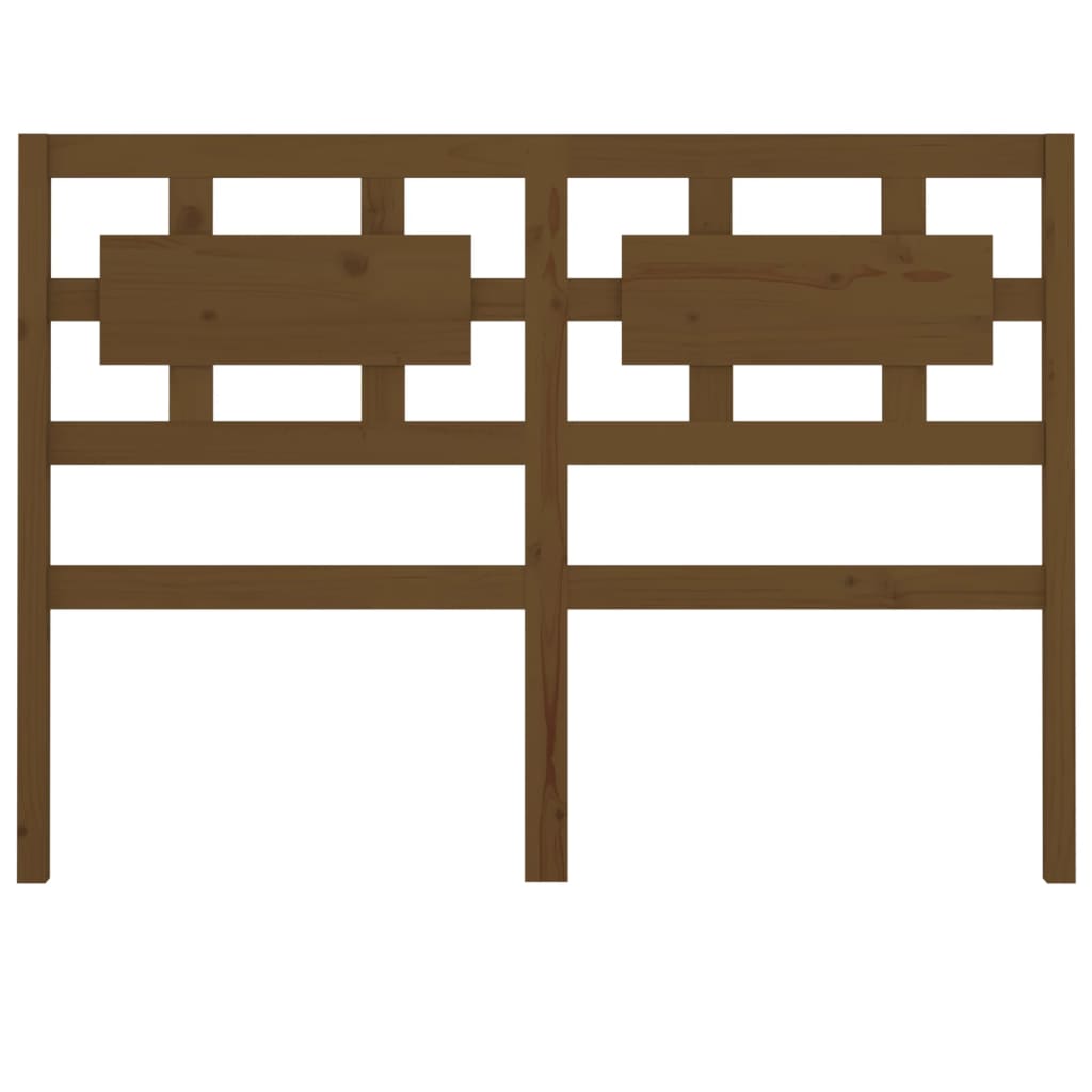 Tăblie de pat, maro miere, 205,5x4x100 cm, lemn masiv de pin GartenMobel Dekor