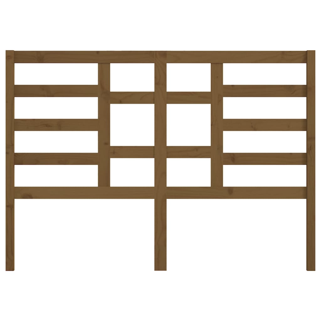 Tăblie de pat, maro miere, 141x4x104 cm, lemn masiv de pin GartenMobel Dekor