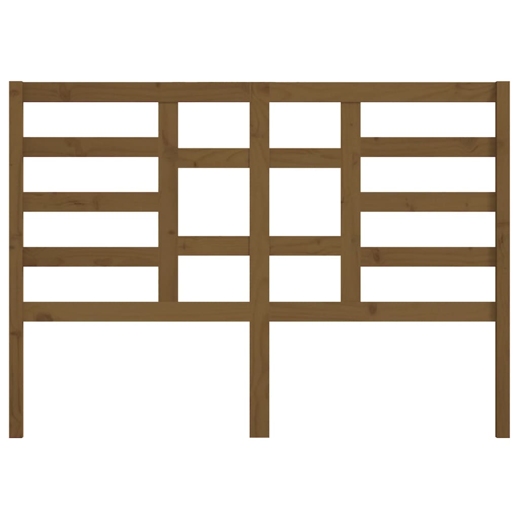 Tăblie de pat, maro miere, 166x4x104 cm, lemn masiv de pin GartenMobel Dekor