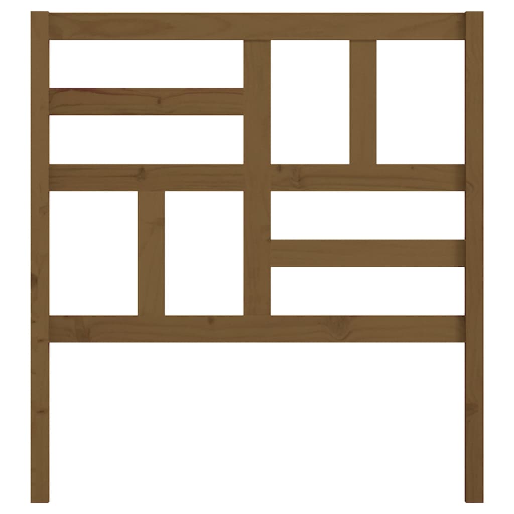 Tăblie de pat, maro miere, 96x4x104 cm, lemn masiv de pin GartenMobel Dekor