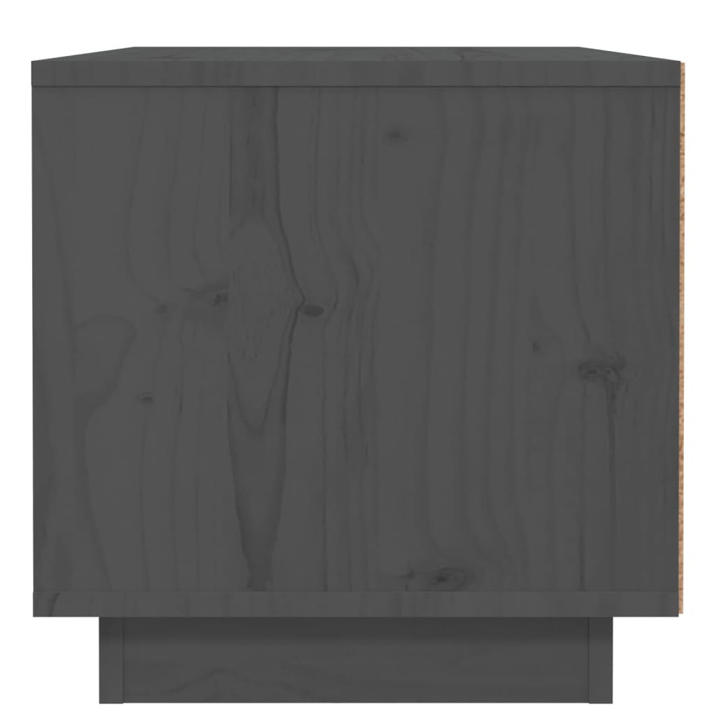 Noptiere, 2 buc., gri, 40x34x35 cm, lemn masiv de pin GartenMobel Dekor