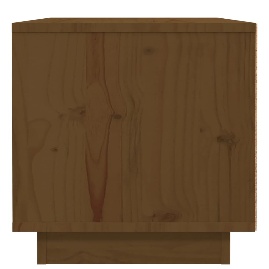 Noptiere, 2 buc, maro miere, 40x34x35 cm, lemn masiv de pin GartenMobel Dekor