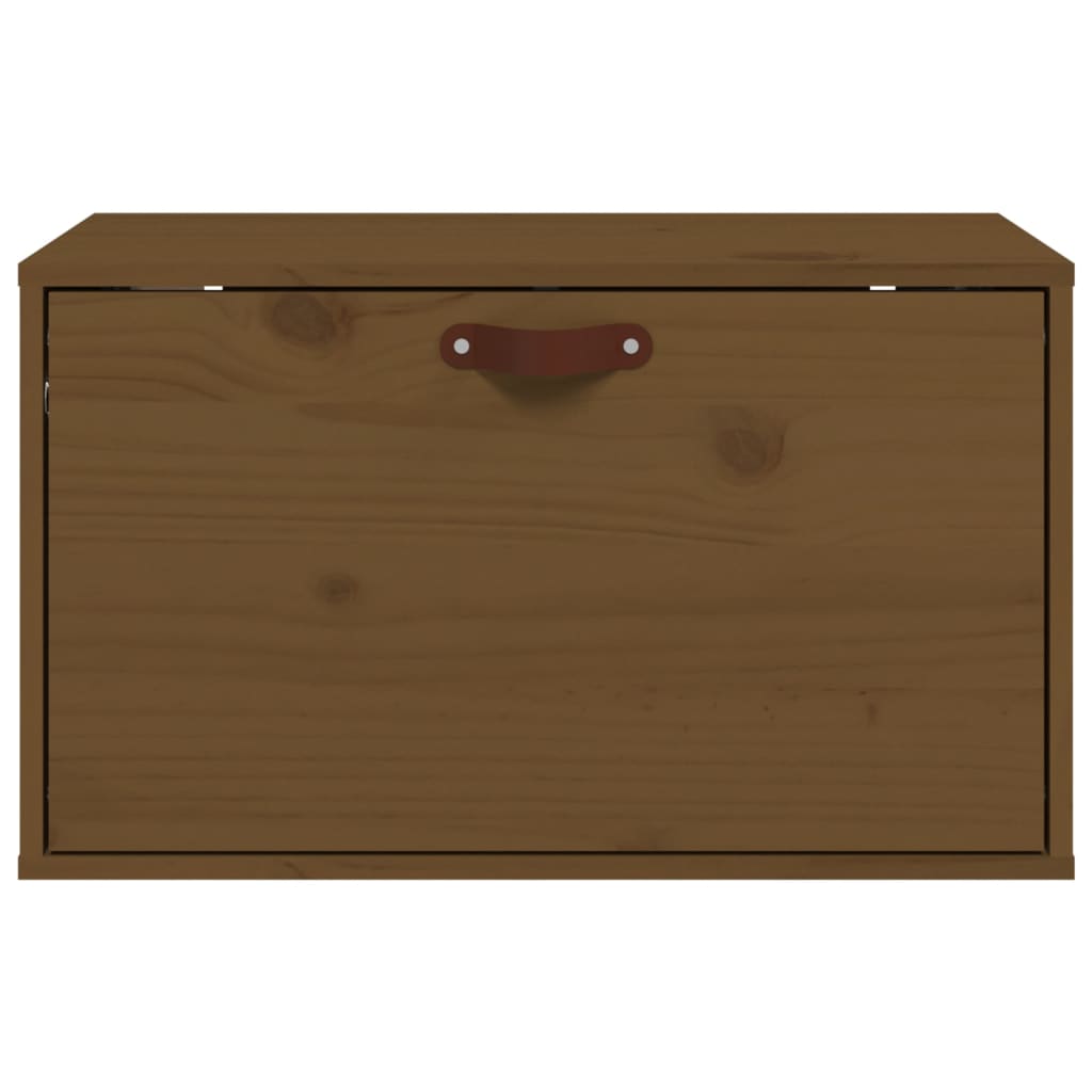 Dulap de perete, maro miere, 60x30x35 cm, lemn masiv de pin GartenMobel Dekor