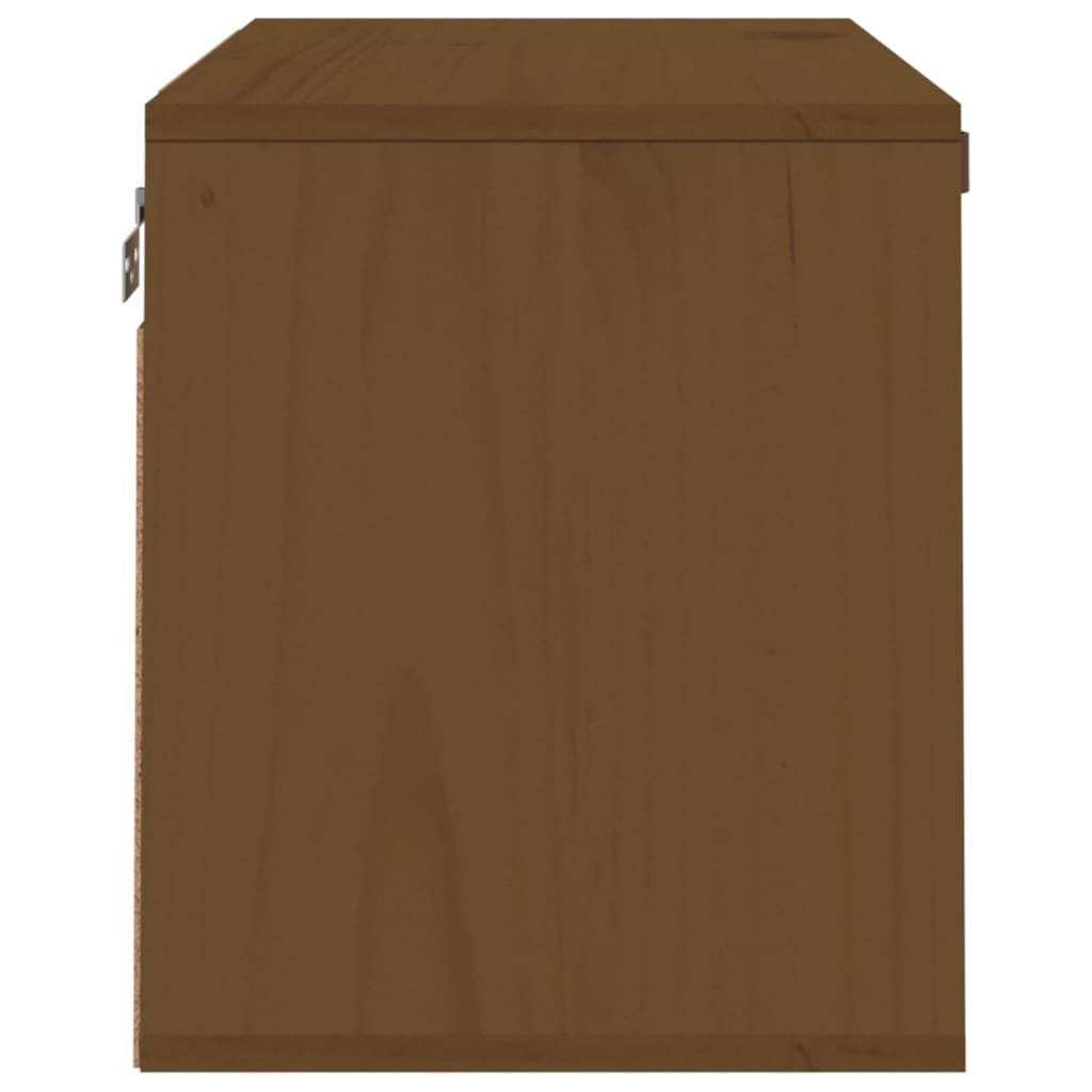 Dulap de perete, maro miere, 60x30x35 cm, lemn masiv de pin GartenMobel Dekor