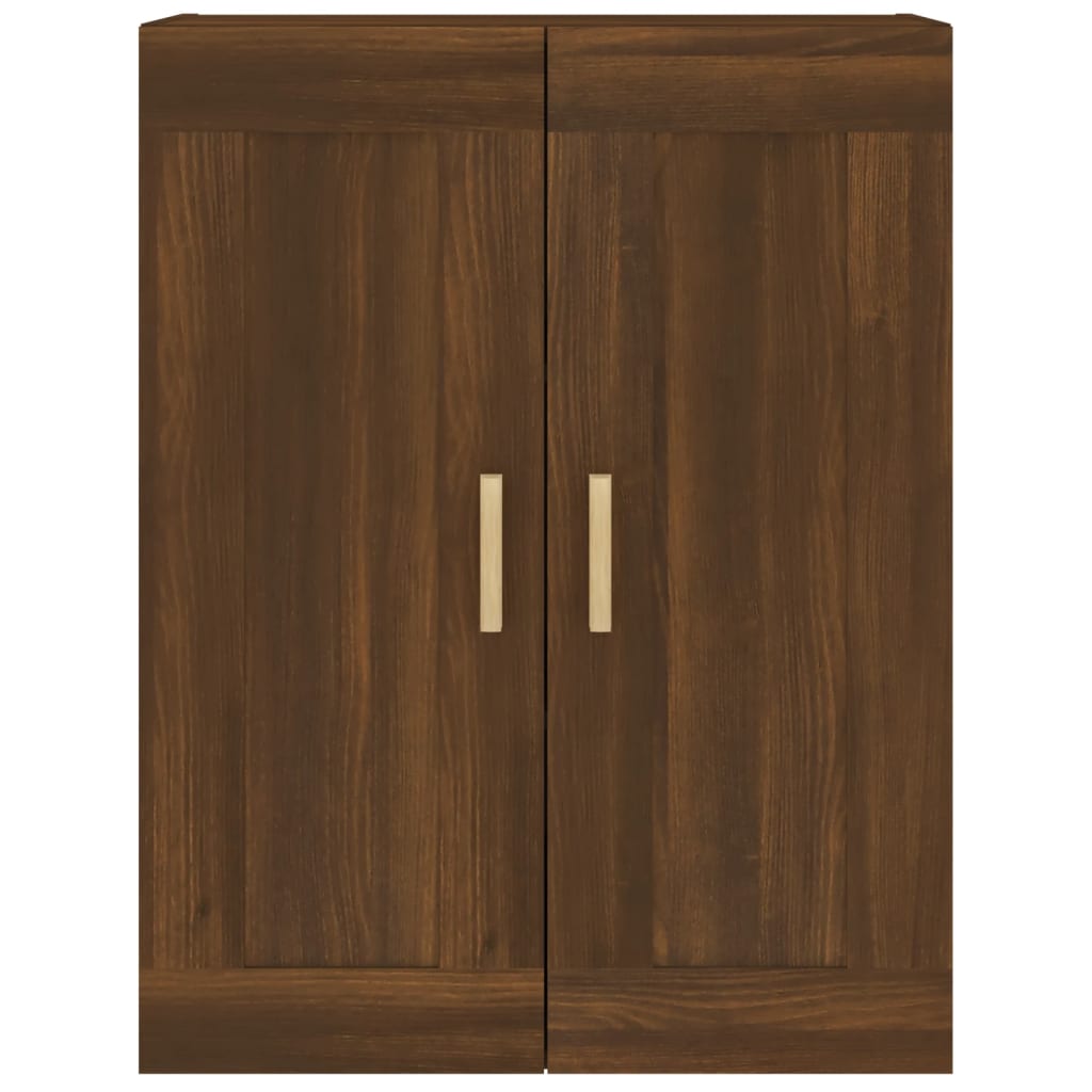 Dulap de perete, stejar maro, 69,5x32,5x90 cm, lemn prelucrat GartenMobel Dekor