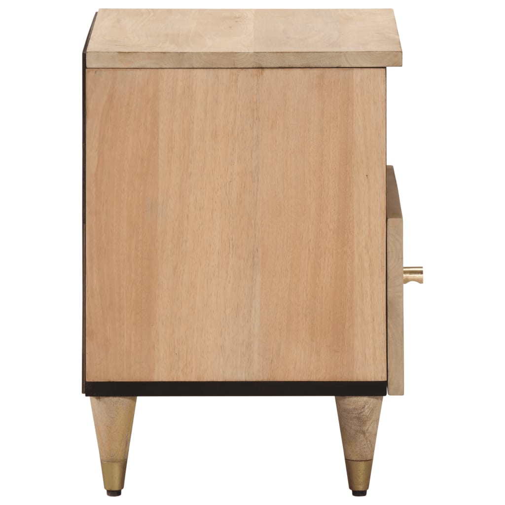 Noptiere, 2 buc., 40x33x46 cm, lemn masiv de acacia GartenMobel Dekor