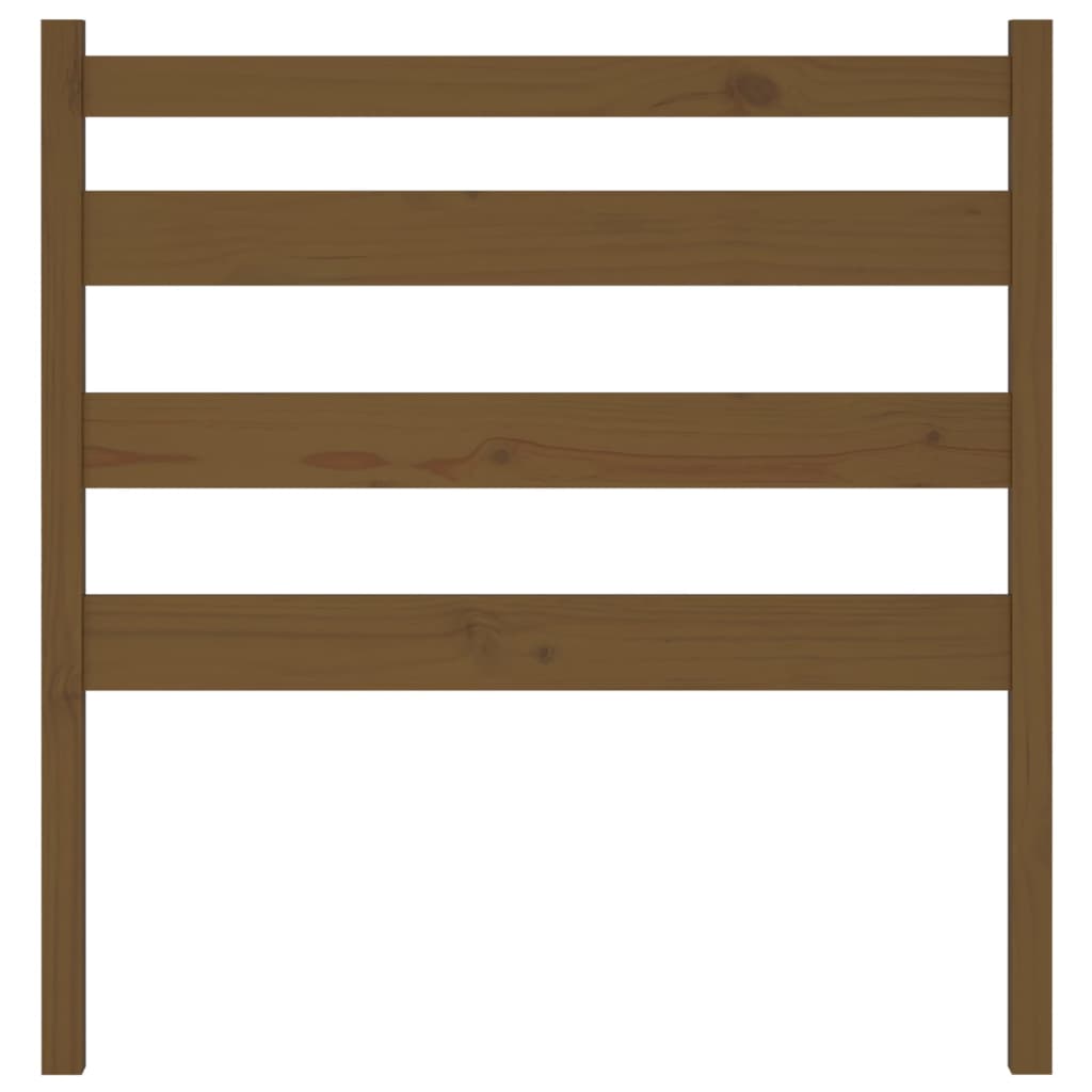 Tăblie de pat, maro miere, 106x4x100 cm, lemn masiv de pin GartenMobel Dekor
