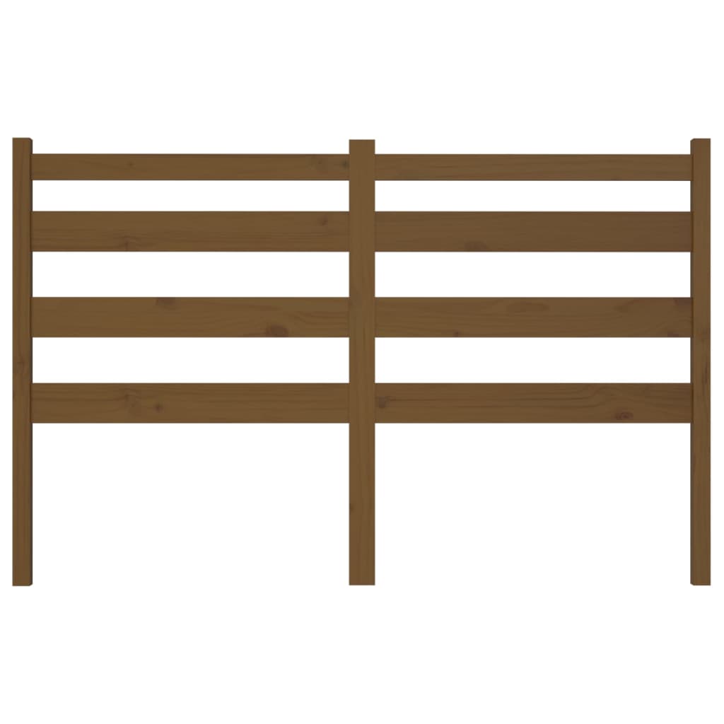 Tăblie de pat, maro miere, 166x4x100 cm, lemn masiv de pin GartenMobel Dekor