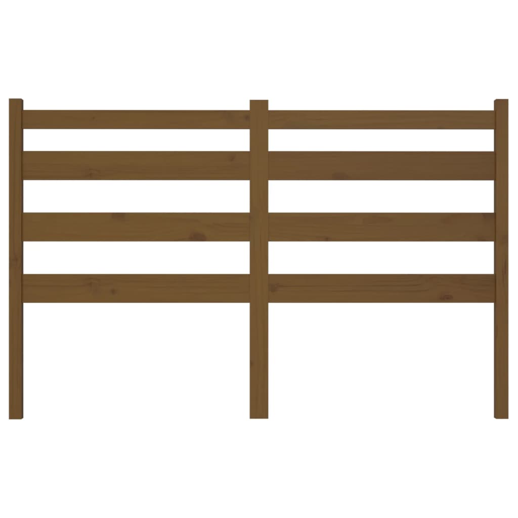 Tăblie de pat, maro miere, 186x4x100 cm, lemn masiv de pin GartenMobel Dekor