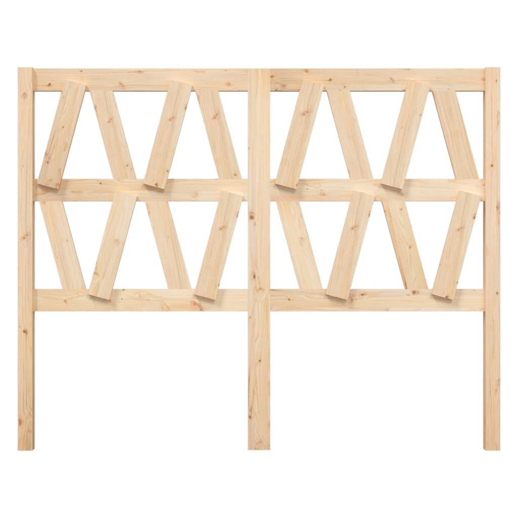 Tăblie de pat, 126x4x100 cm, lemn masiv de pin GartenMobel Dekor