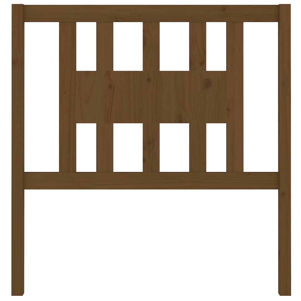 Tăblie de pat, maro miere, 106x4x100 cm, lemn masiv de pin GartenMobel Dekor