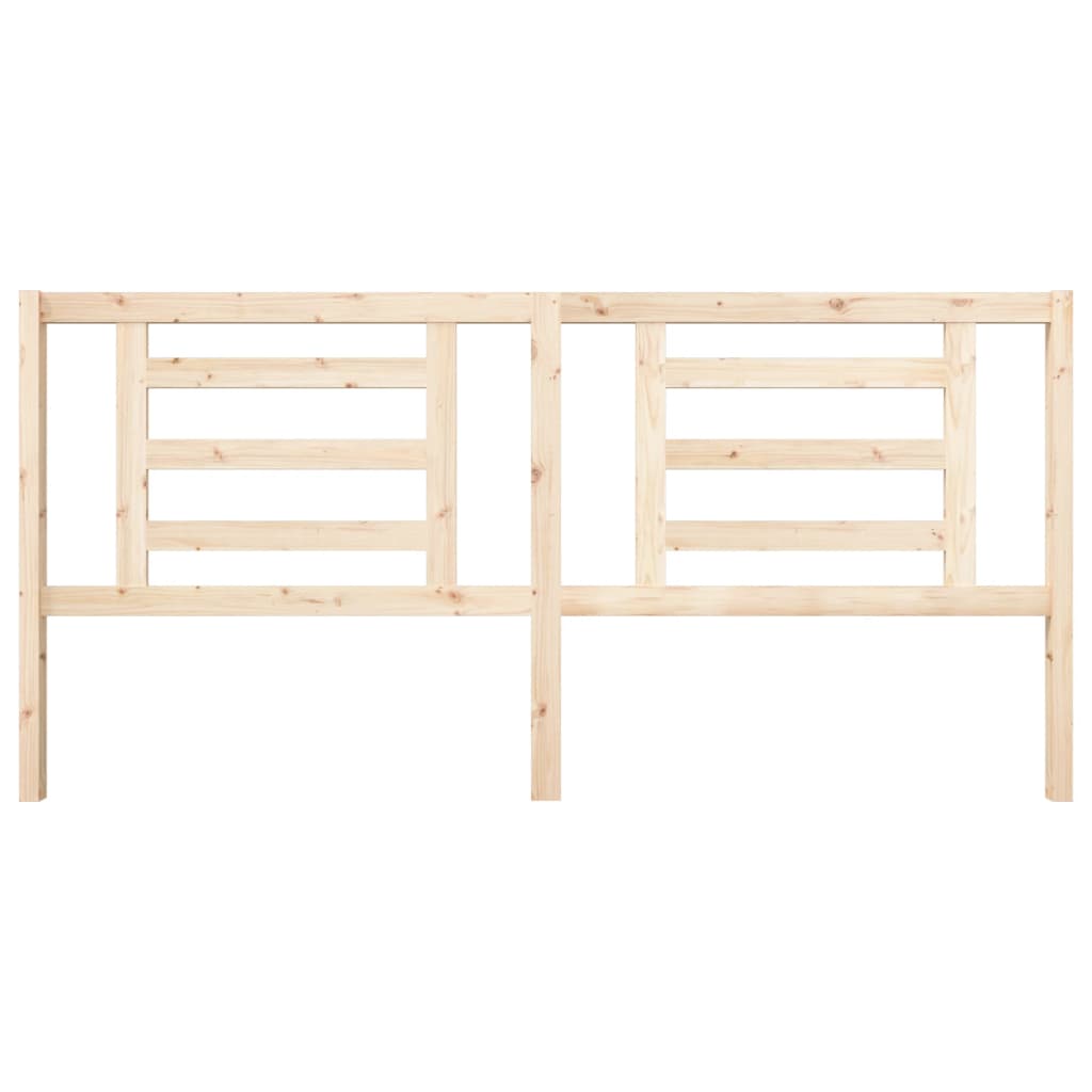 Tăblie de pat, 206x4x100 cm, lemn masiv de pin GartenMobel Dekor