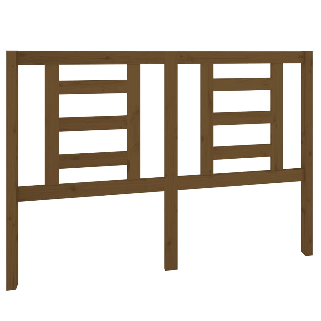 Tăblie de pat, maro miere, 141x4x100 cm, lemn masiv de pin GartenMobel Dekor