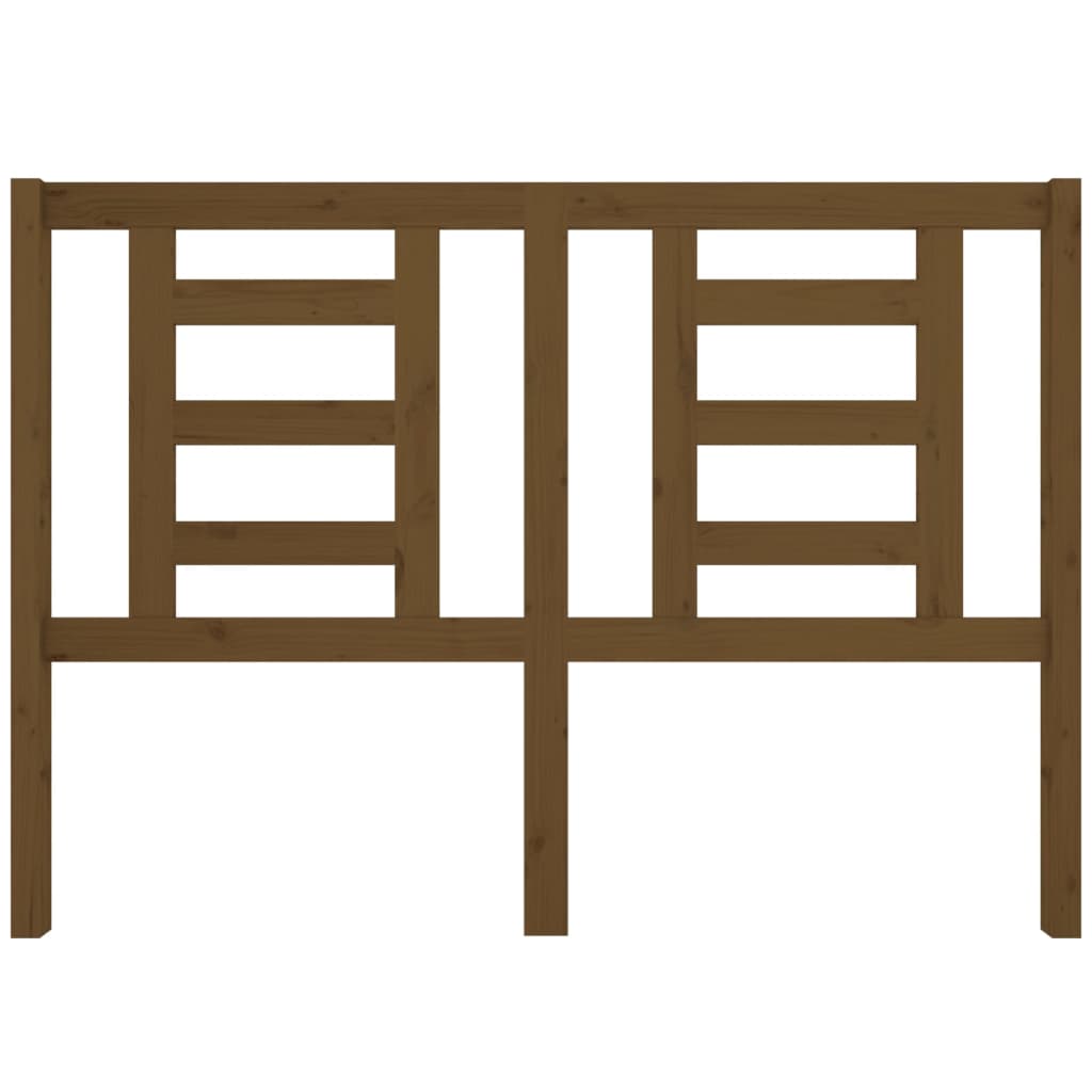 Tăblie de pat, maro miere, 141x4x100 cm, lemn masiv de pin GartenMobel Dekor