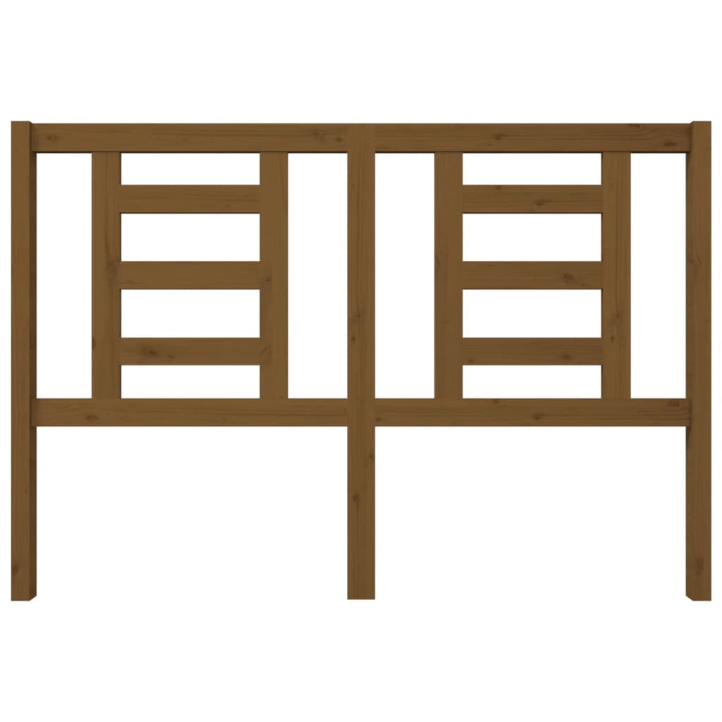 Tăblie de pat, maro miere, 146x4x100 cm, lemn masiv de pin GartenMobel Dekor