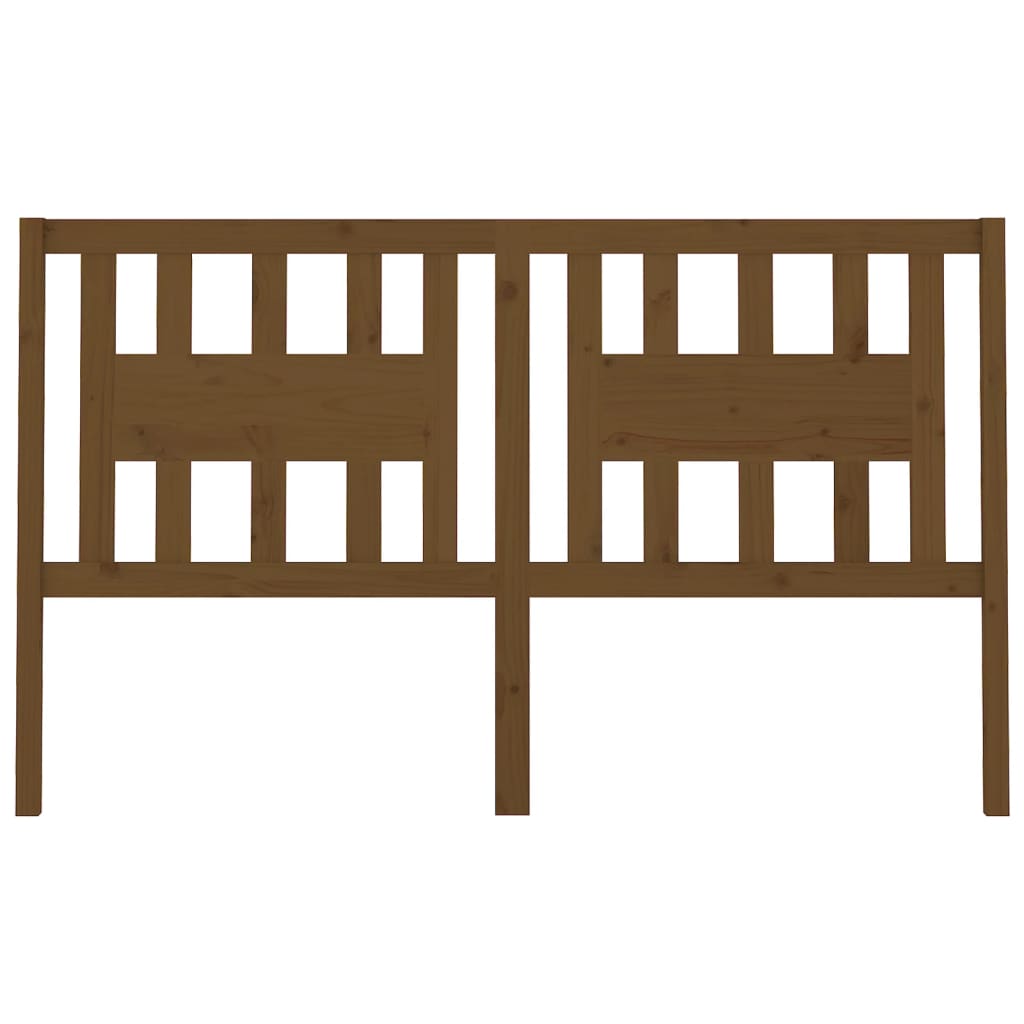 Tăblie de pat, maro miere, 166x4x100 cm, lemn masiv de pin GartenMobel Dekor