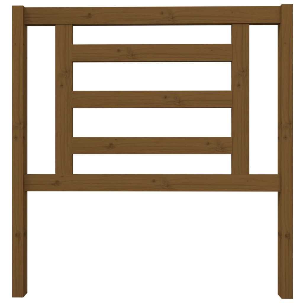 Tăblie de pat, maro miere, 96x4x100 cm, lemn masiv de pin GartenMobel Dekor